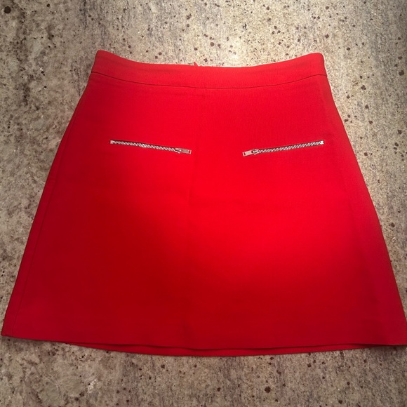 Red Zara Skirt - Picture 2 of 9